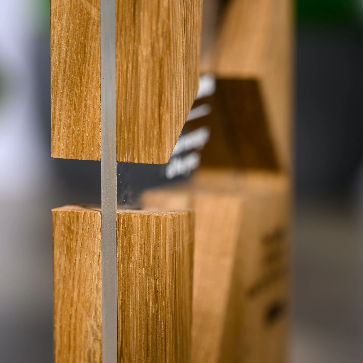 Wooden award with acrylic v24