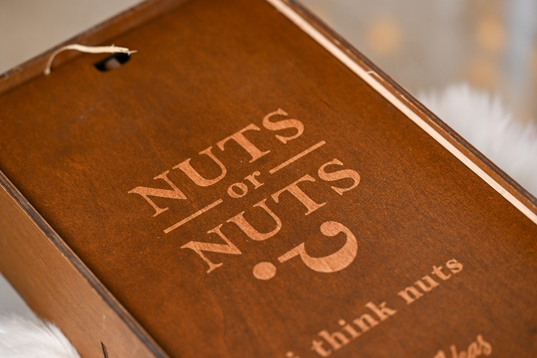 "Nuts or nuts? I think nuts"