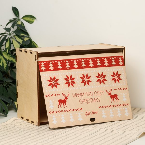 Коробка з фанери "Warm and Cozy" з УФ-друком