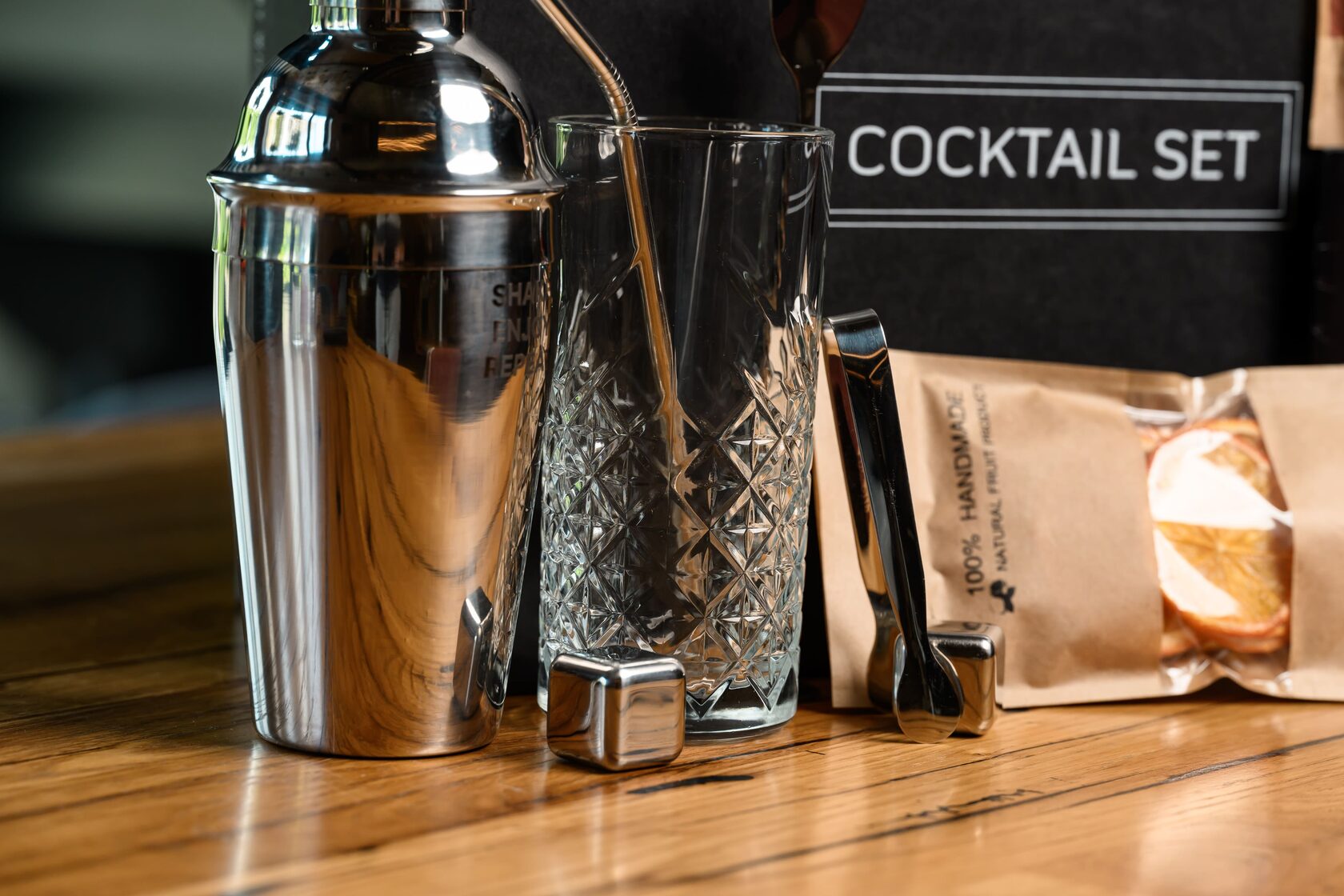 Коктейльний Сет – Highball Cut – Текстурований келих для глибокої подачі